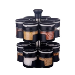 lazy susan revolving spice rack