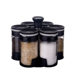 lazy susan revolving spice rack