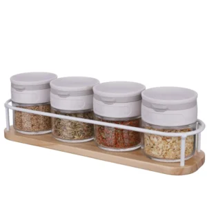 wooden spice rack​