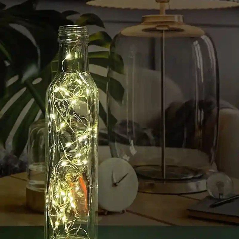 glass bottles