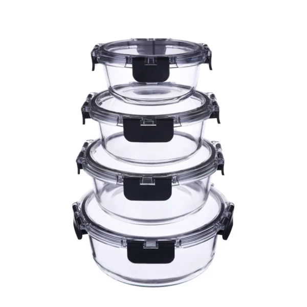 Clear Food Containers with Lids 7066 (9)