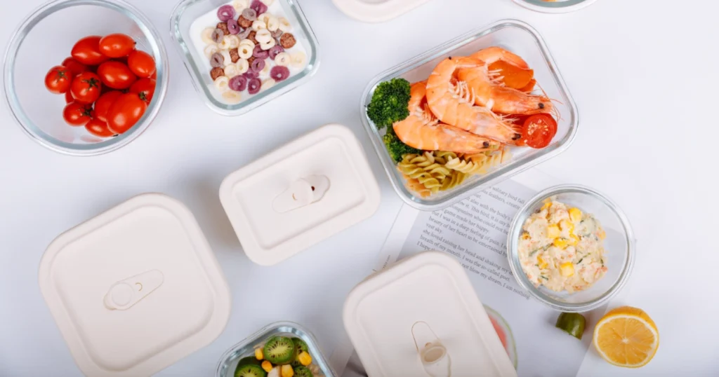 silicone food storage container