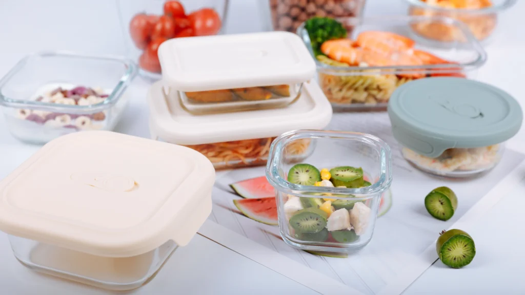silicone food storage container