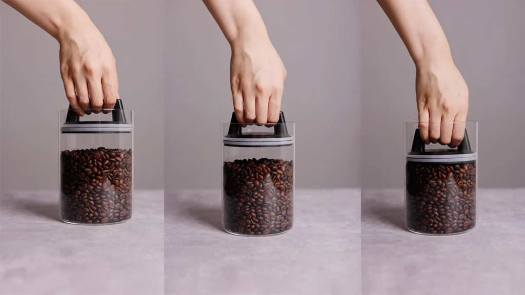 coffee bean storage container