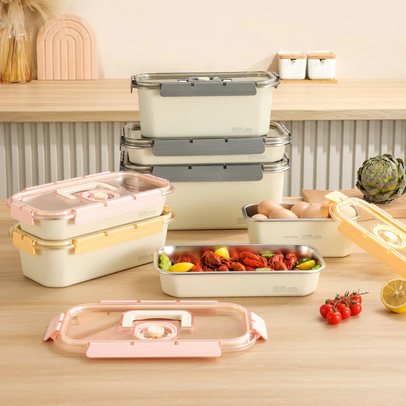 vacuum sealed food storage container