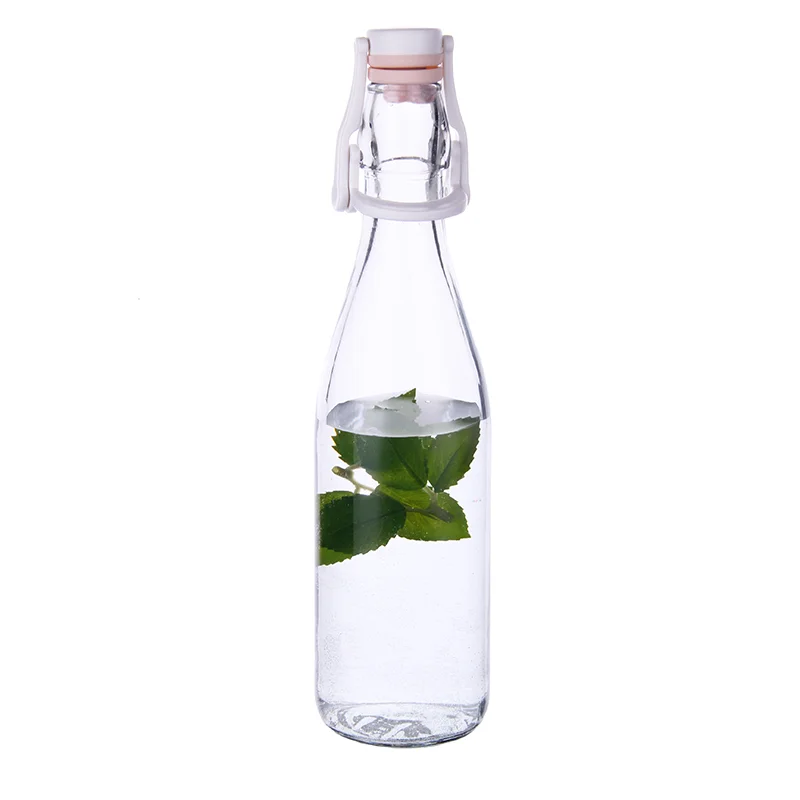 16 oz glass bottles with swing top