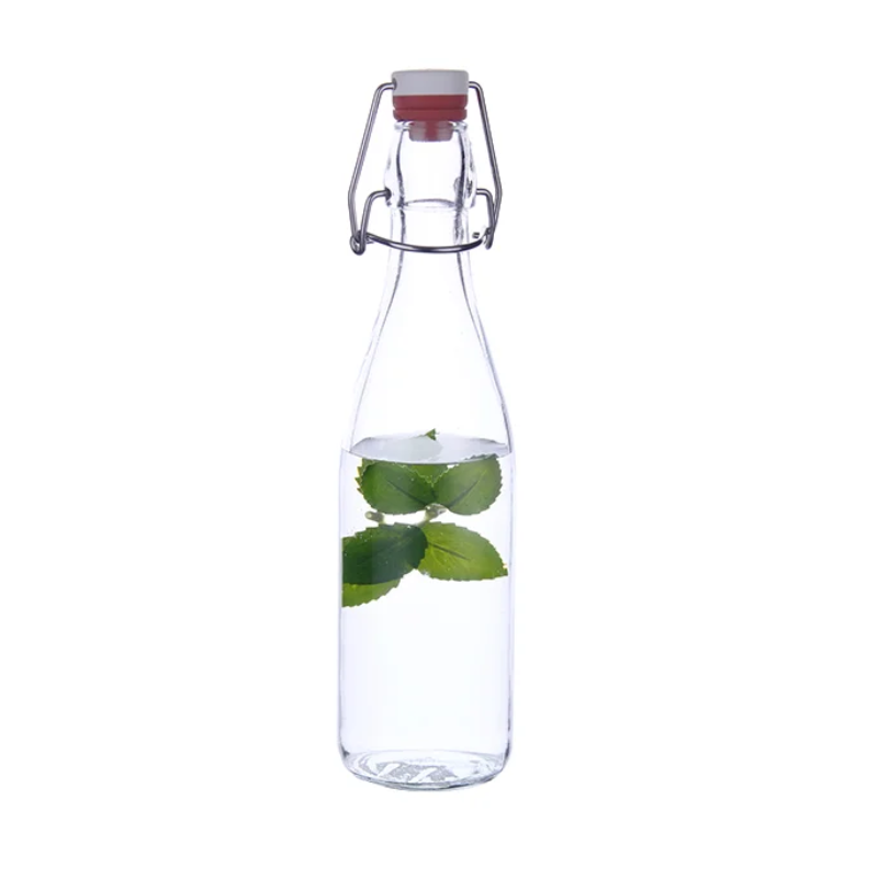glass bottles with swing tops 500ml