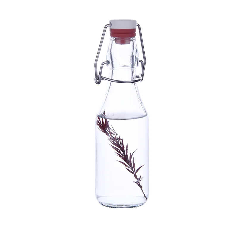 glass bottles with swing tops 250ml