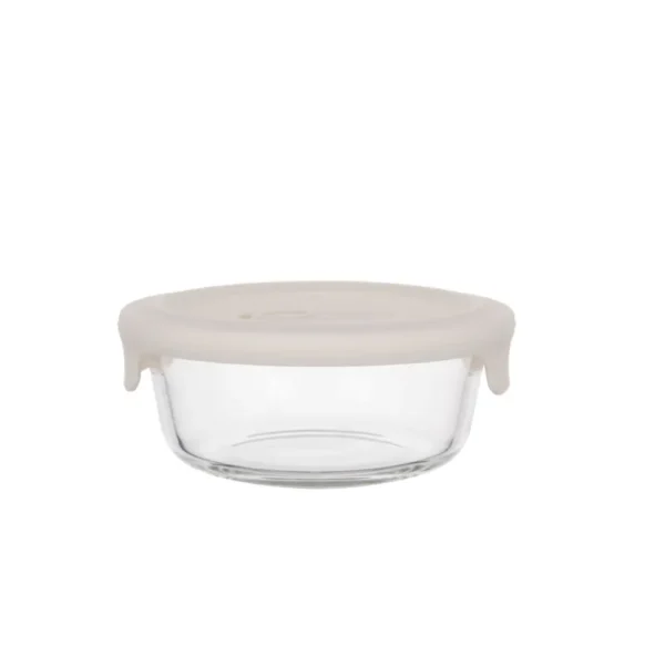 Borosilicate Glass Food Containers with Silicone Lids