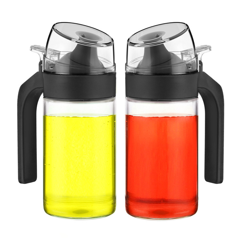 oil bottle with handle