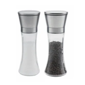 G252100 Glass Salt Mill and Pepper Mill Set Wholesale