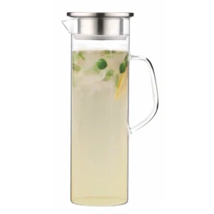 borosilicate glass decanter with ss lid 2010000