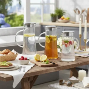 borosilicate glass pitcher