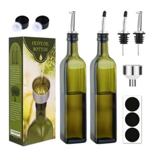 dark glass oil bottle 10073002A