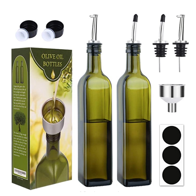 dark glass oil bottle 10073002A