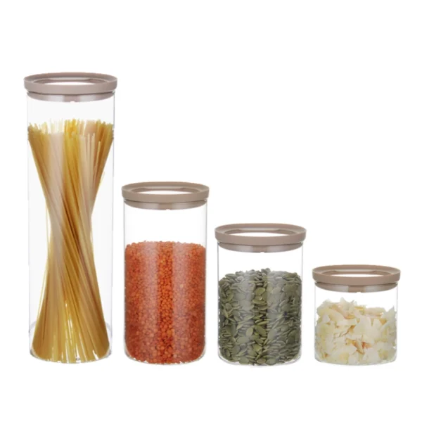 glass food jar