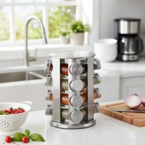lazy susan spice rack set 8092A002