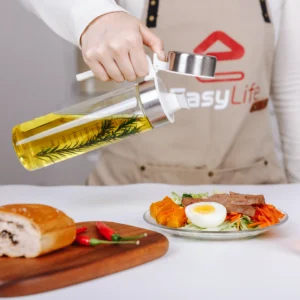 oil bottle with handle
