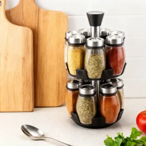 spice jar set with SS handle