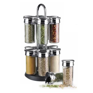 86190312 2 tier lazy susan spice rack