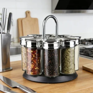 spice jar set with stand (1)