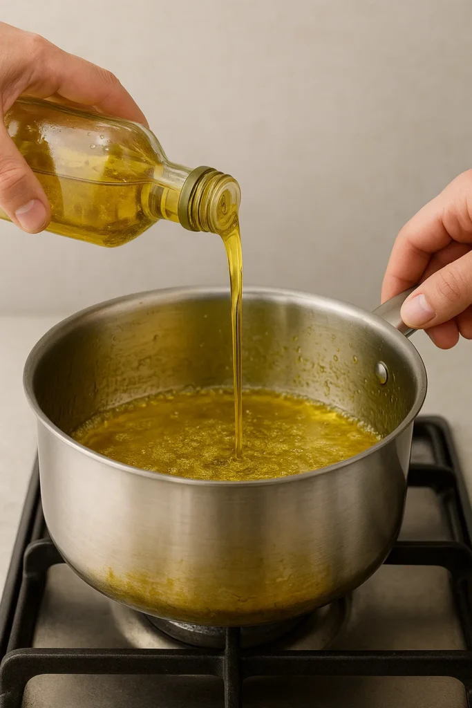 can you put oil in a sprayer bottle