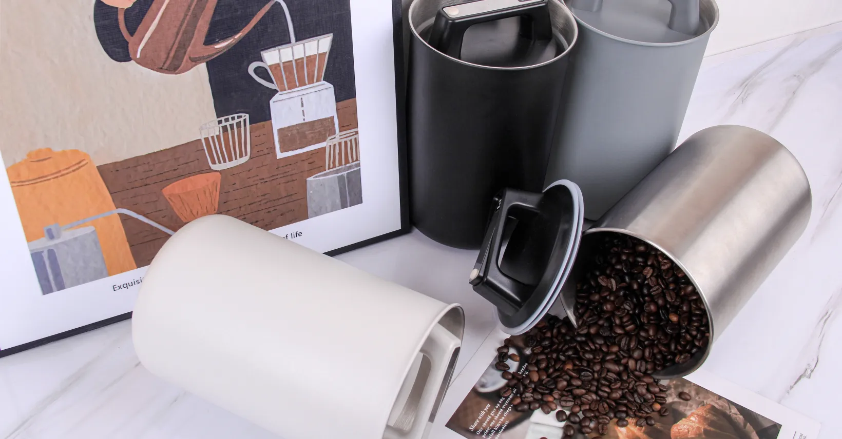 coffee beans storage