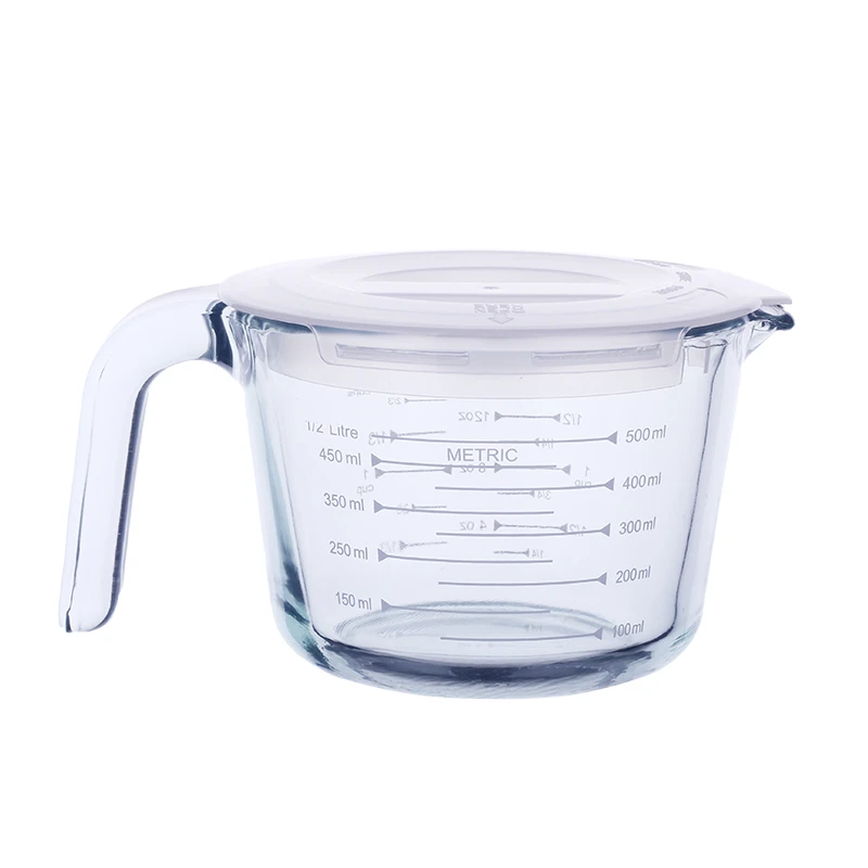 20331001 glass measuring cups with lids