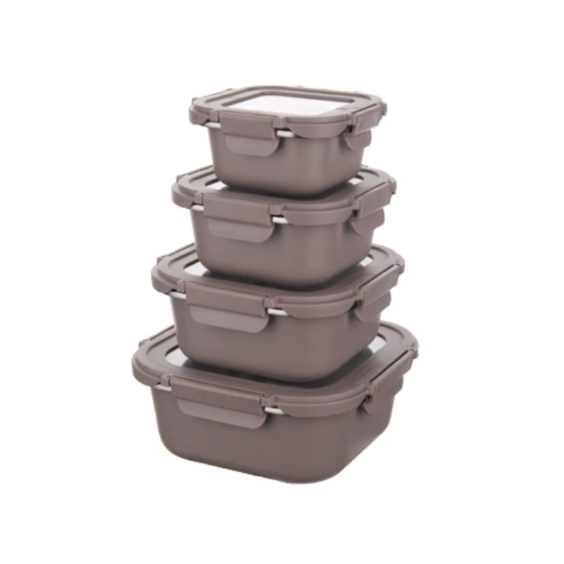 7129 bento box stainless steel body with powder coating