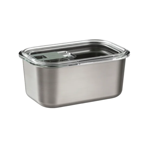 Food Container Inox Stainless Steel Food Containers with Integrated Lids - EasyLife Houseware