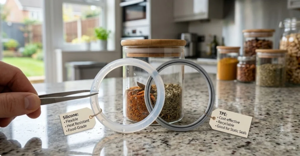 Silicone Gasket vs TPE gasket