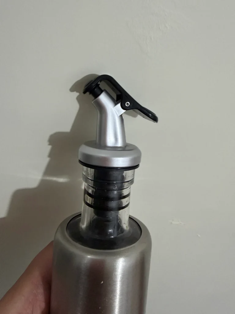 stainless steel oil and vinegar dispenser