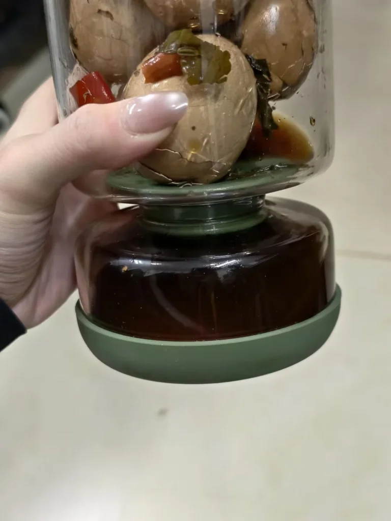 glass pickle jar