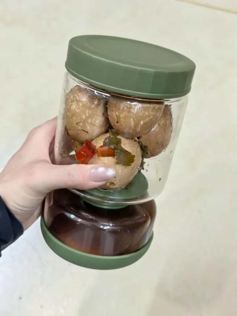 glass pickle jar