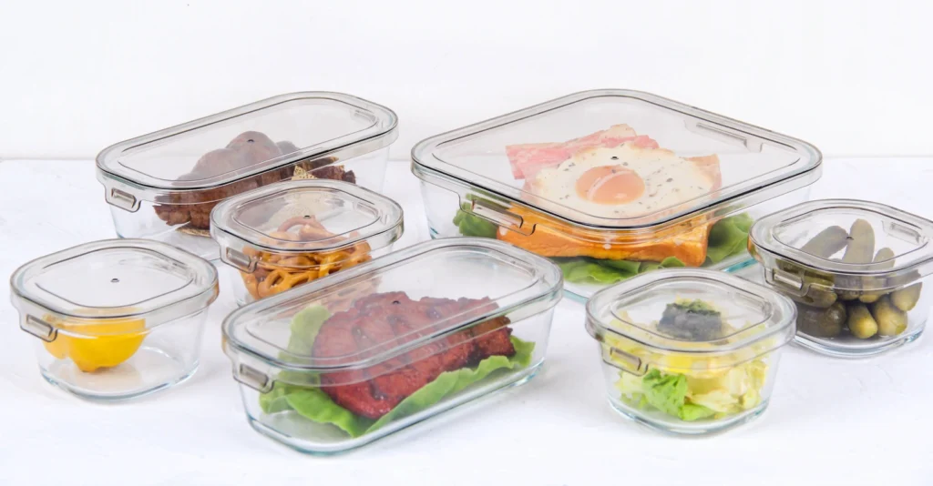 glass meal prep containers