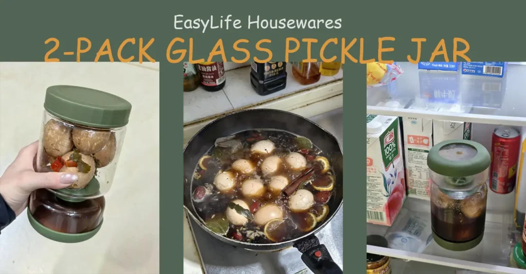 glass pickle jar