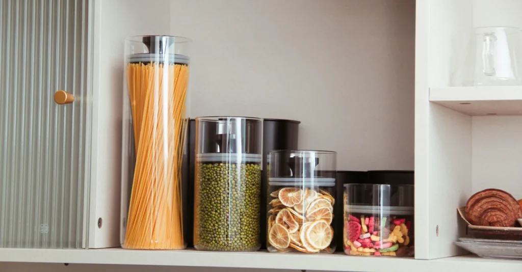 Food Storage Glass Jars