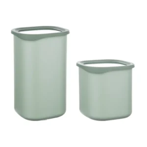 71623 (2) stainless steel kitchen canisters sets​