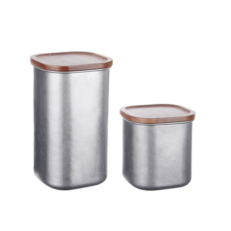 7163 vintage kitchen canisters