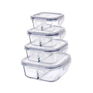 7190S201 2 compartment food containers