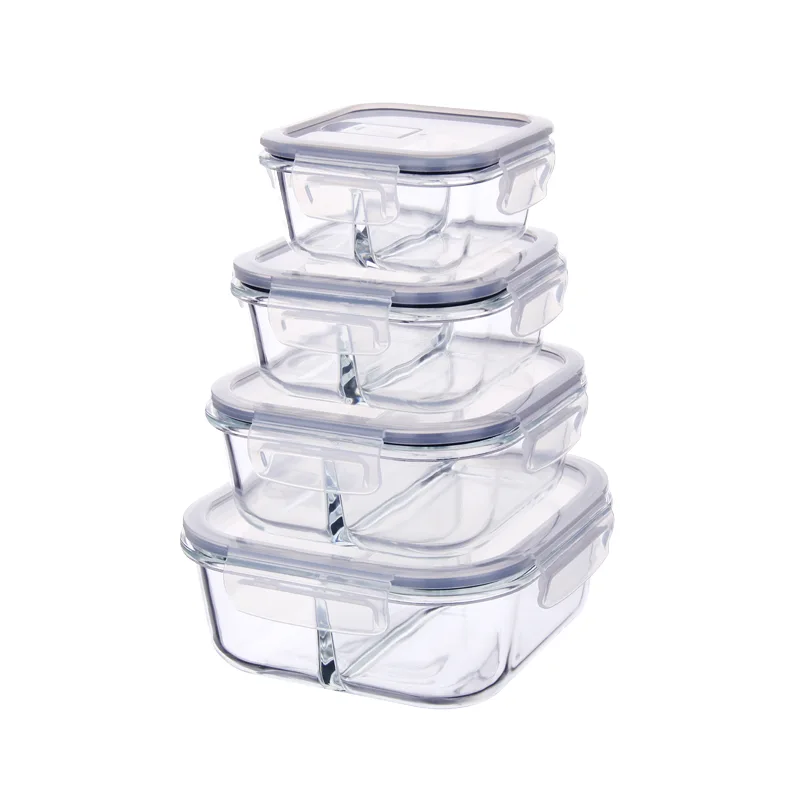 7190S201 2 compartment food containers