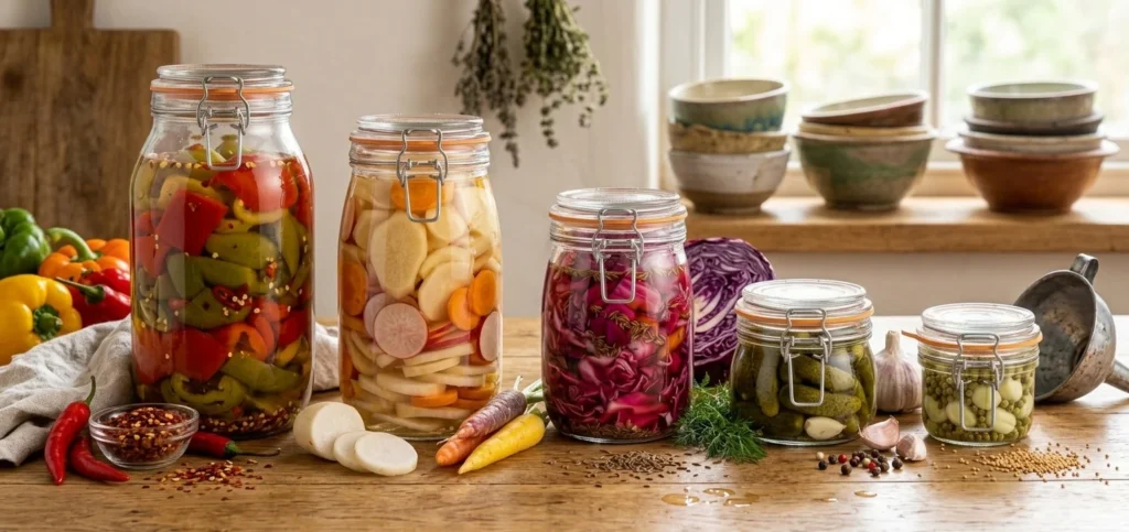 clip lid jar