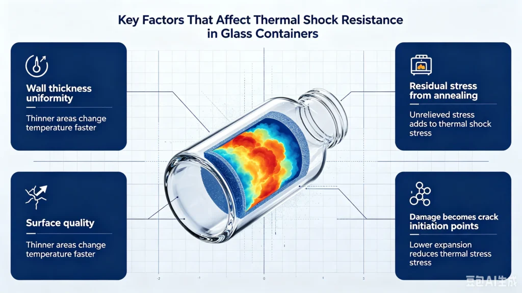 Factors affecting thermal shock

