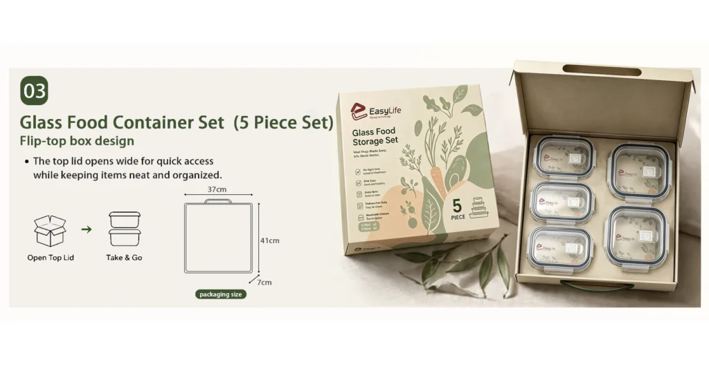 Glass Food Storage Set (1)