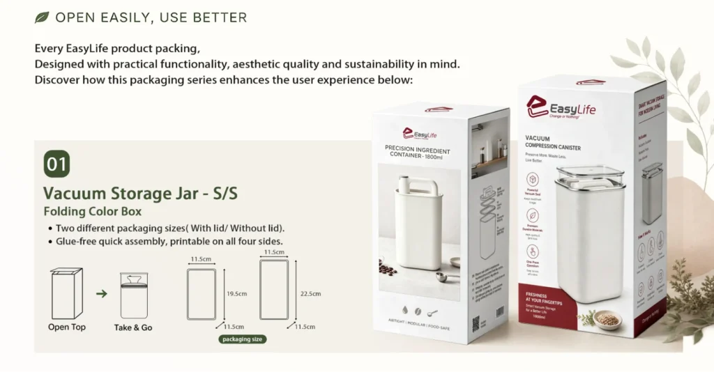 vacuum food storage jar