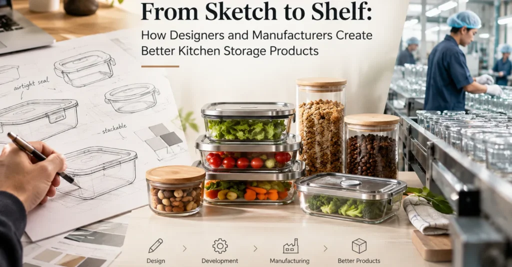 From Sketch to Shelf How Designers and Manufacturers Create Better Kitchen Storage Products