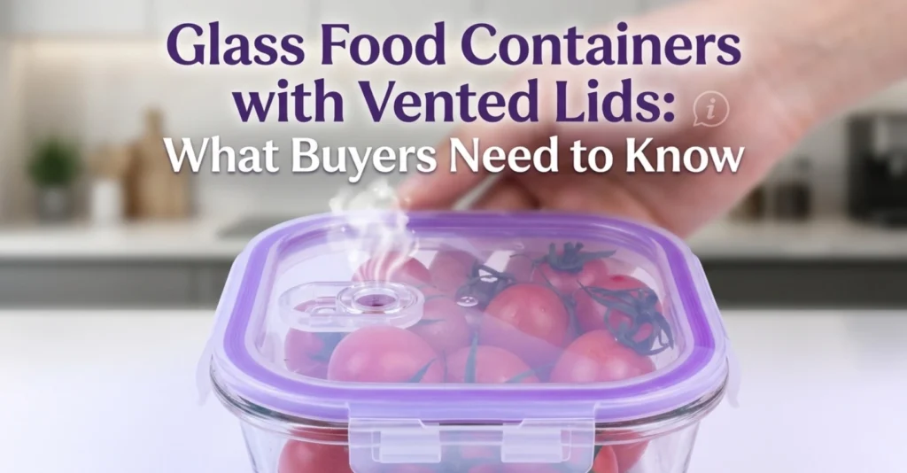 Glass Food Containers with Vented Lids What Buyers Need to Know (1)