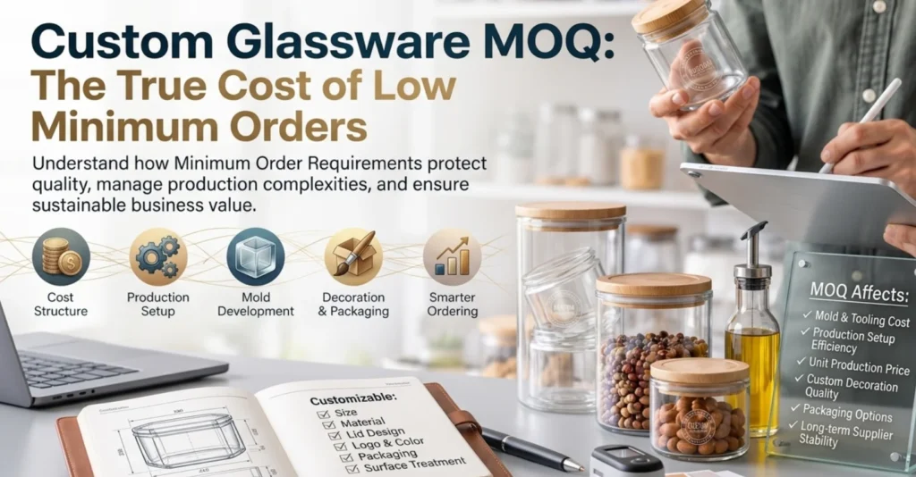 Custom Glassware MOQ