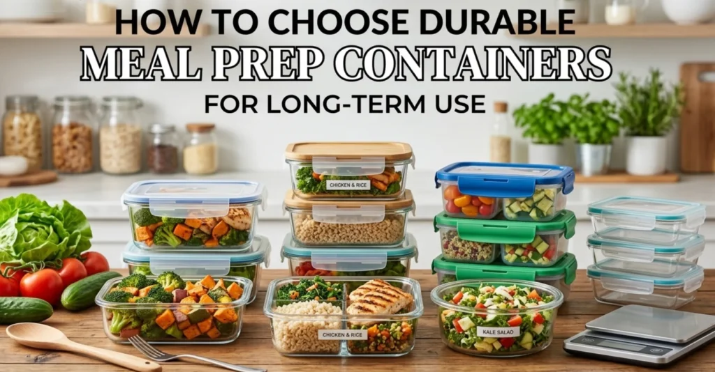 Durable Meal Prep Containers