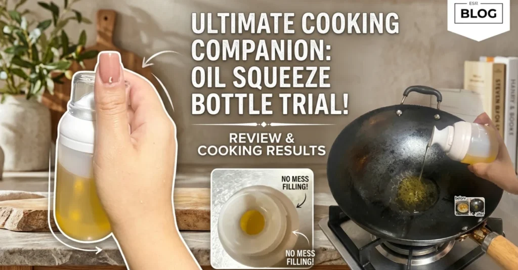 Oil Squeeze Bottle Product Trial
